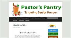 Desktop Screenshot of pastorspantry.org